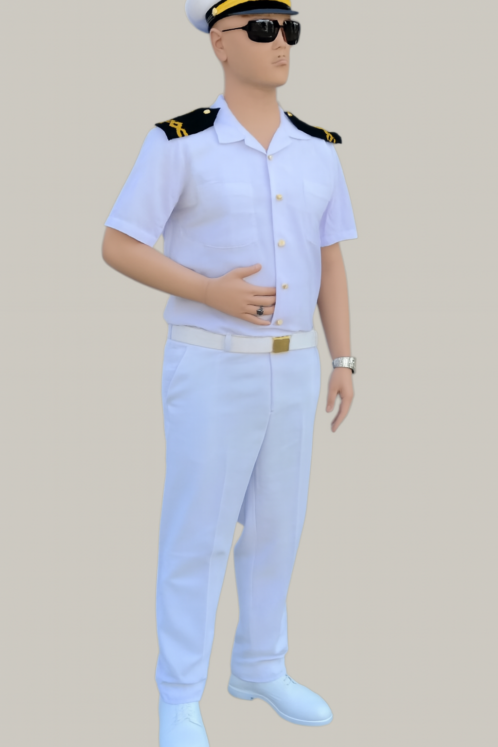KAPTAN BEYAZ ÜNİFORMA SET TAKIM 